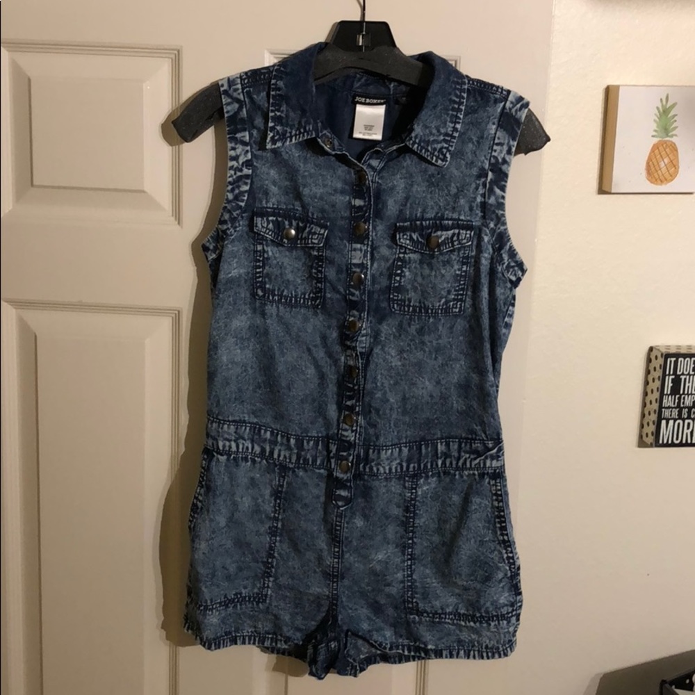 Jean looking romper!